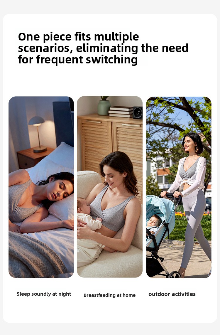 Maternity Nursing Bra Cotton Wireless