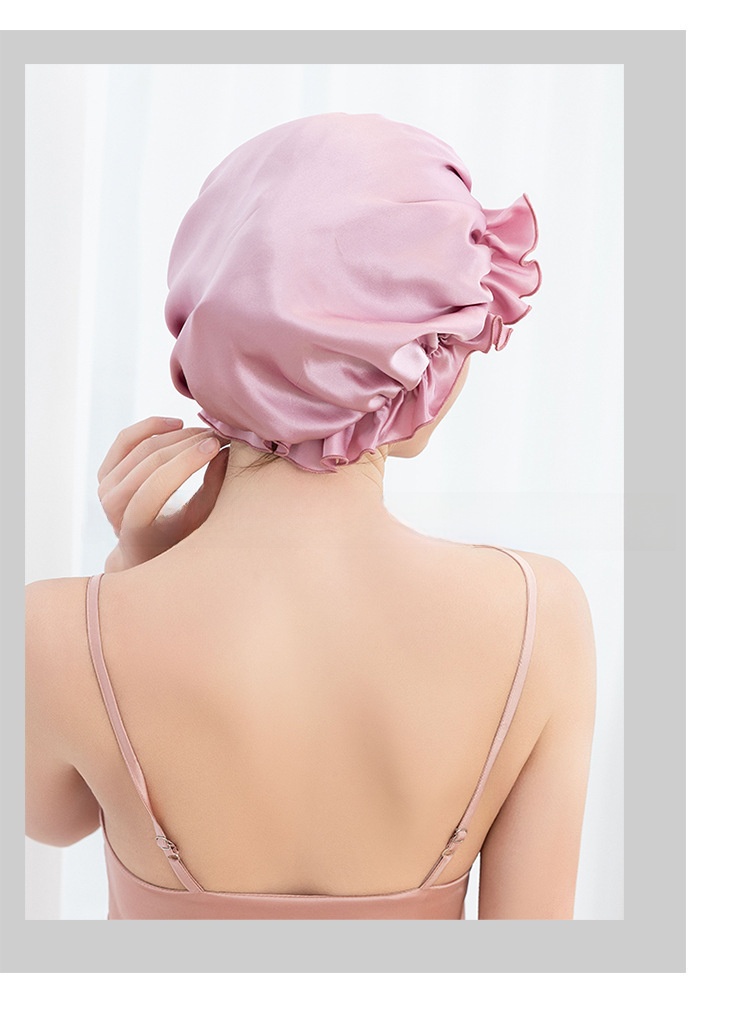 Adjustable Satin Sleep Bonnet - product detail 5
