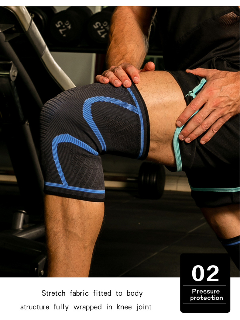 Knitted Nylon Sports Knee Pads