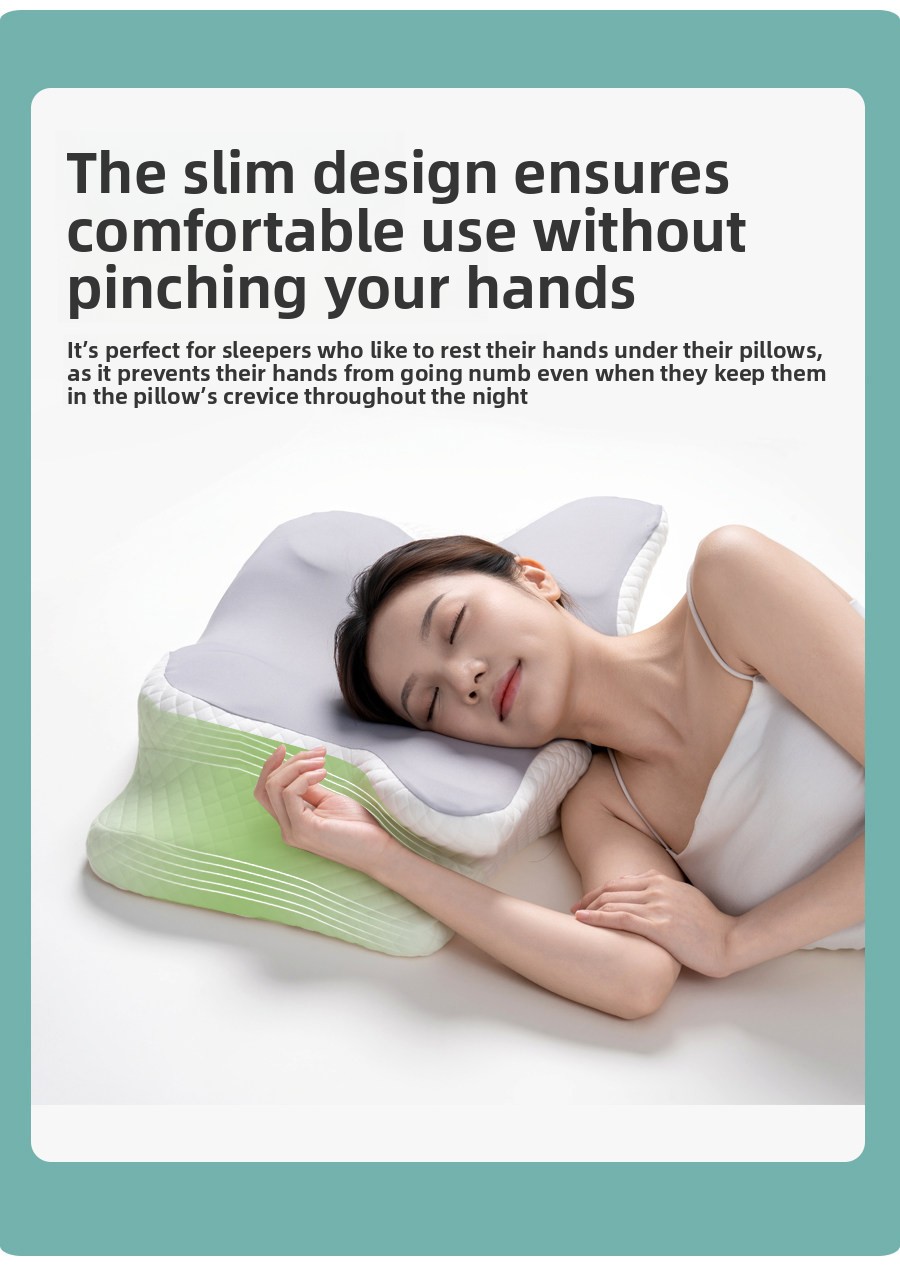 Ergonomic Cervical Memory Foam Pillow