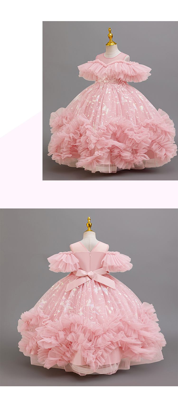 CUHK girls' tulle dress