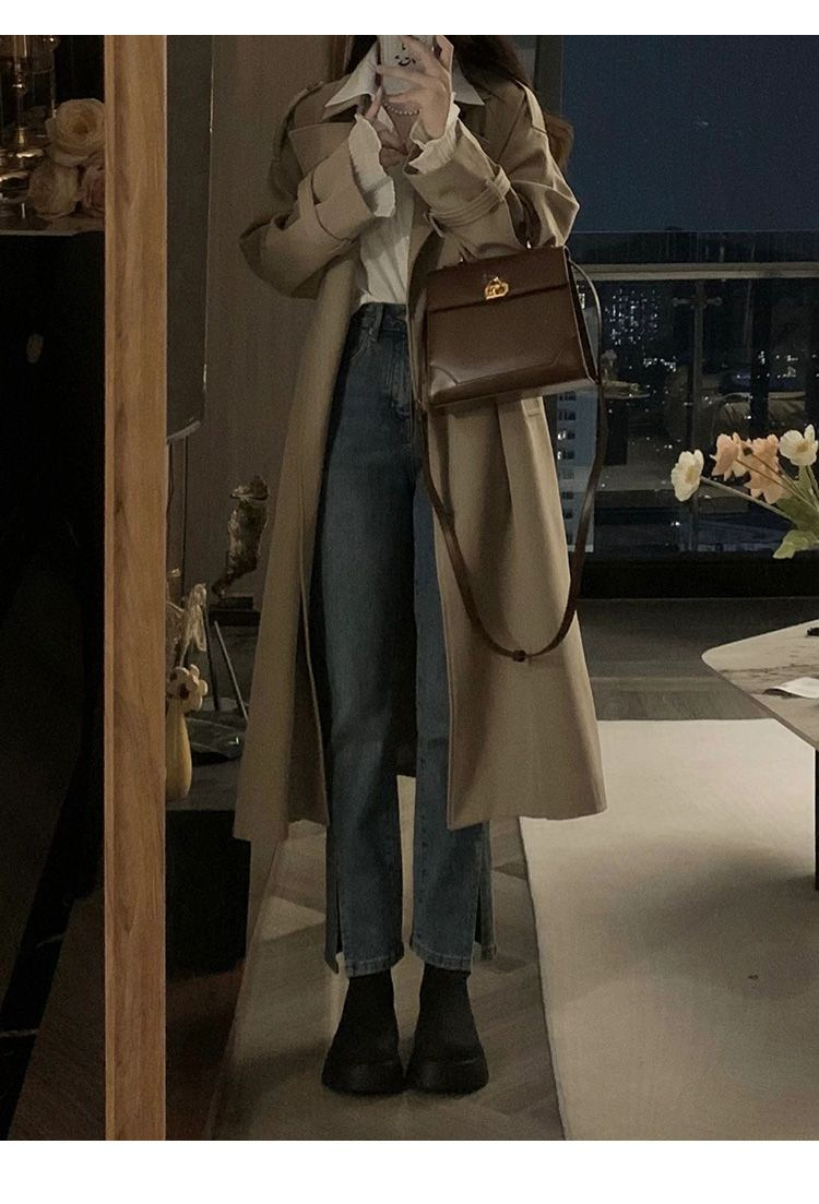 Khaki Trench Coat