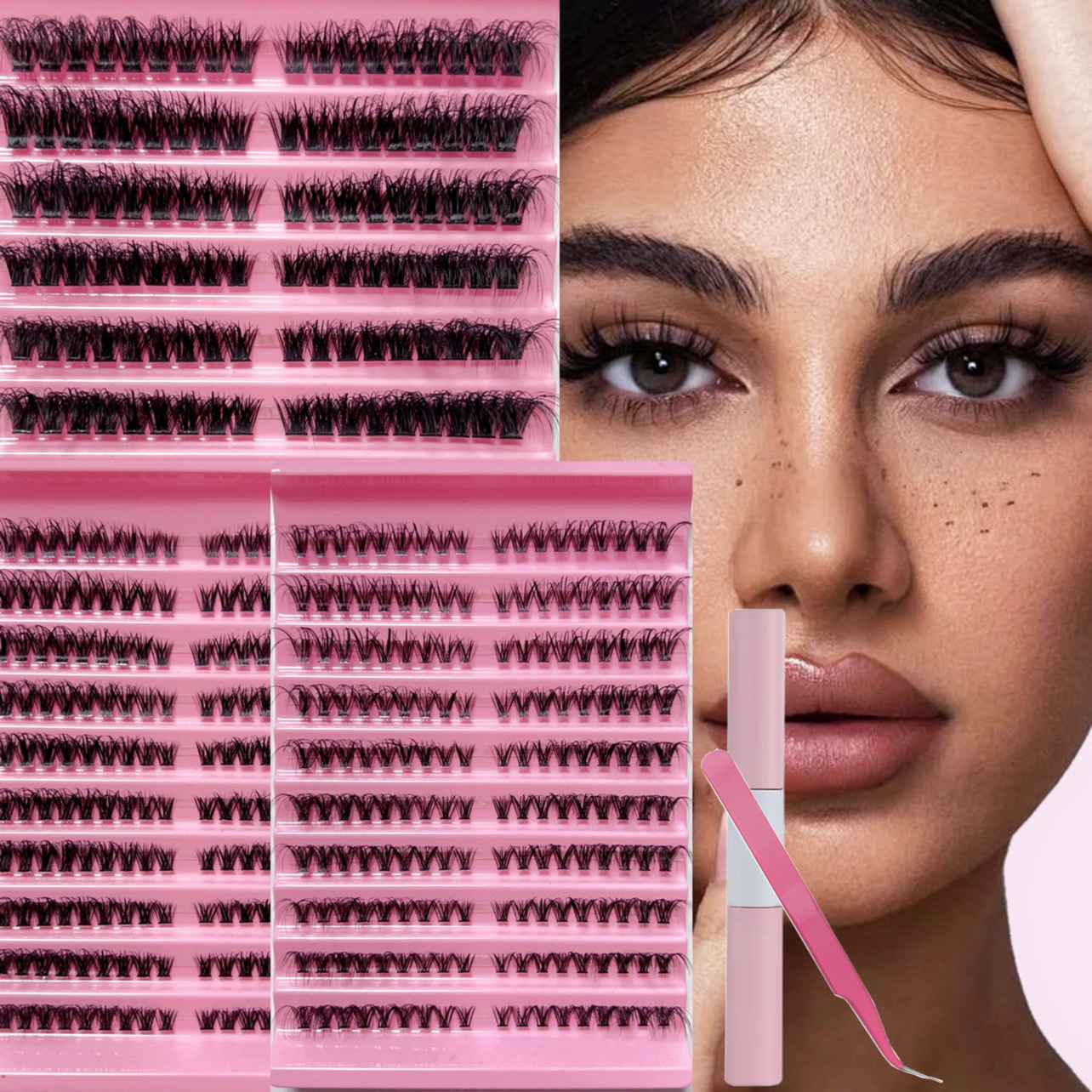 DIY Self-Adhesive False Eyelash Sets