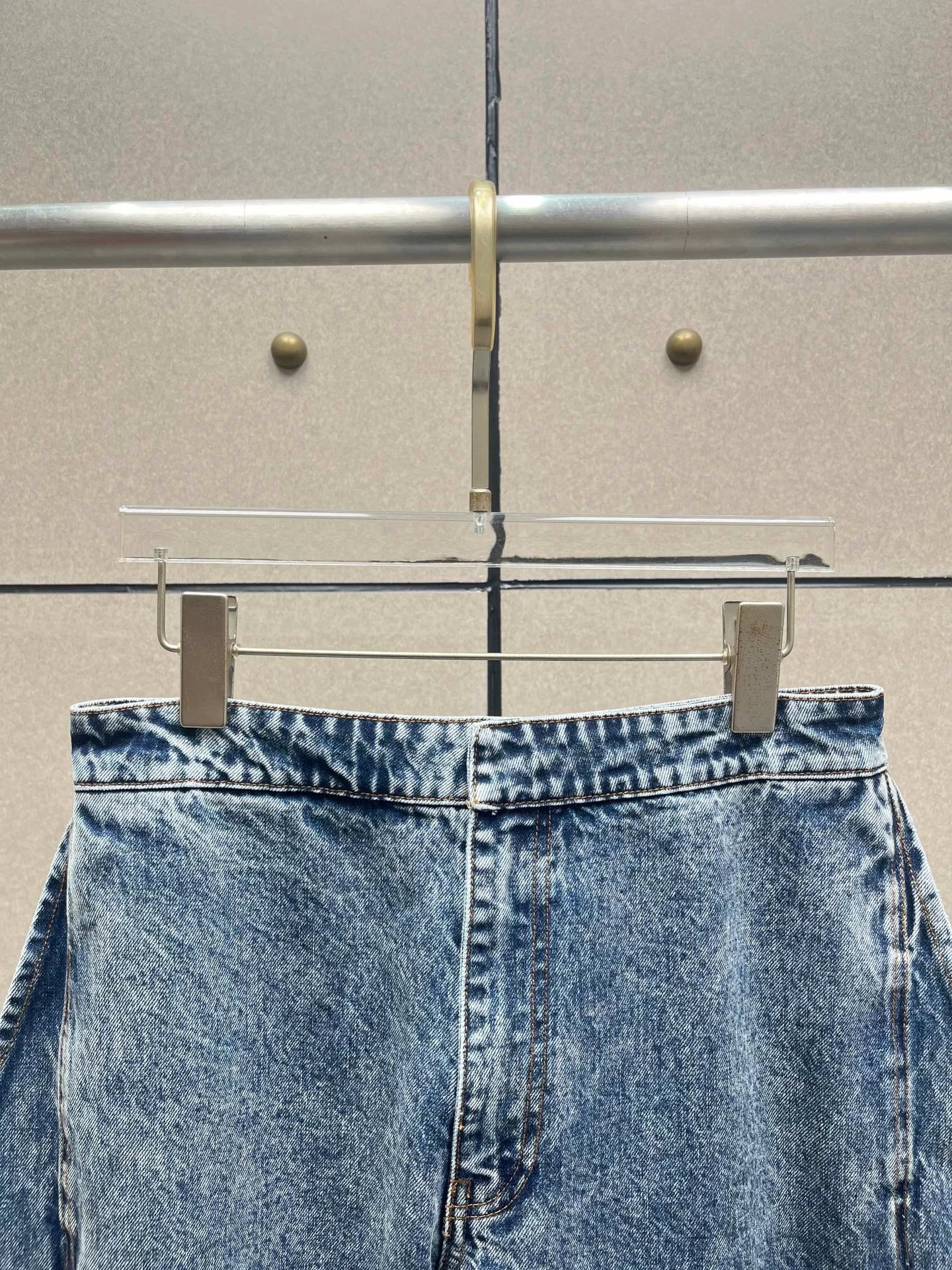 Retro Denim Waistcoat and Jeans Set
