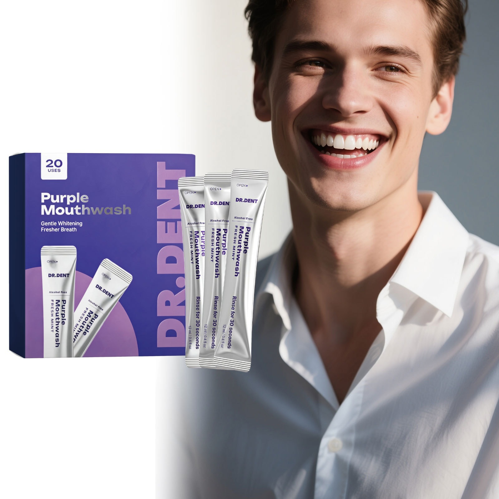 Mouthwash Portable Strip Gargle