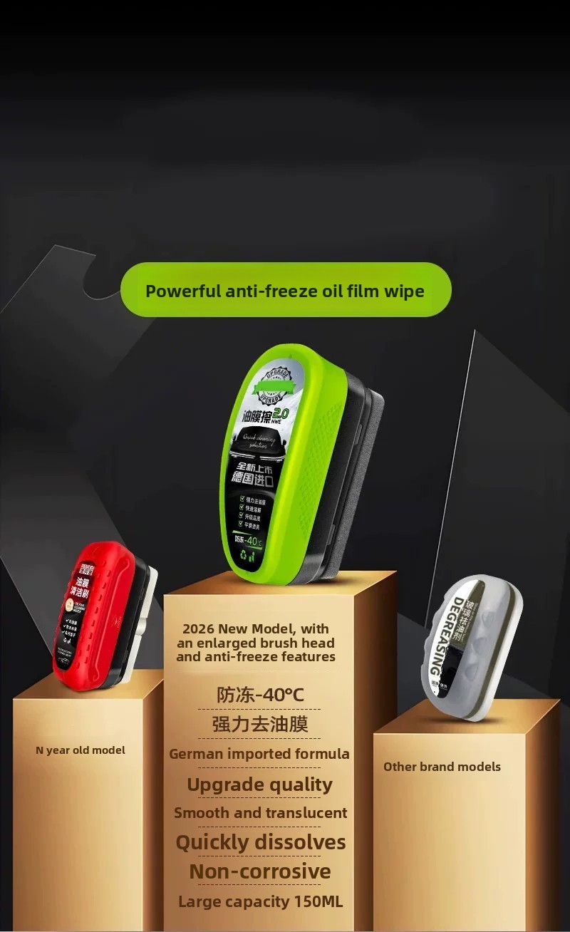 Car Windshield Oil Film Remover and Rain Repellent