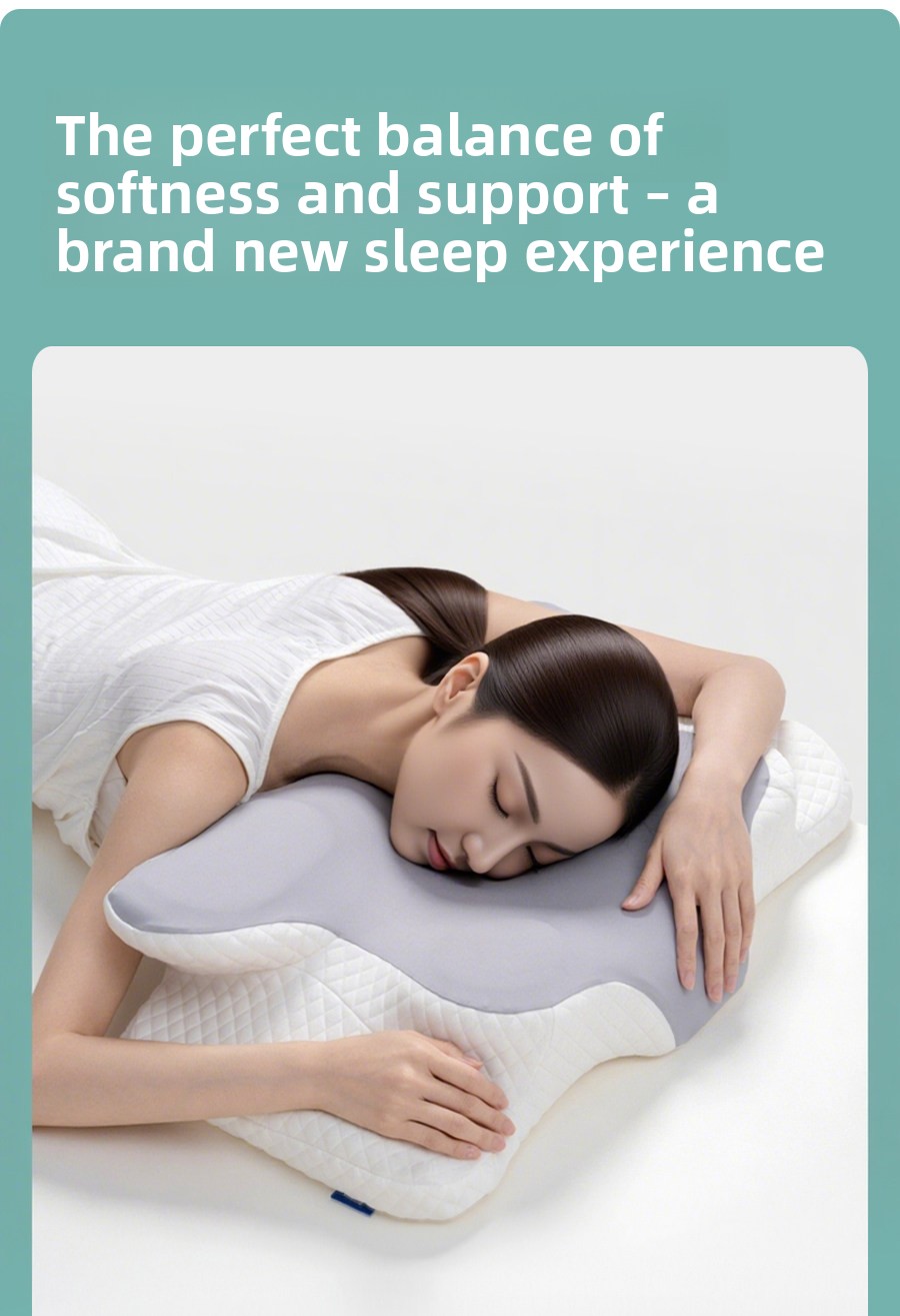 Ergonomic Cervical Memory Foam Pillow