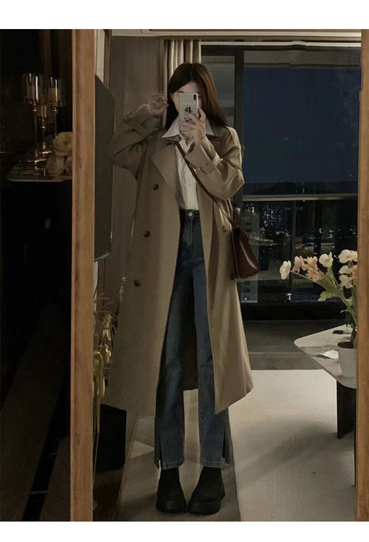 Khaki Trench Coat