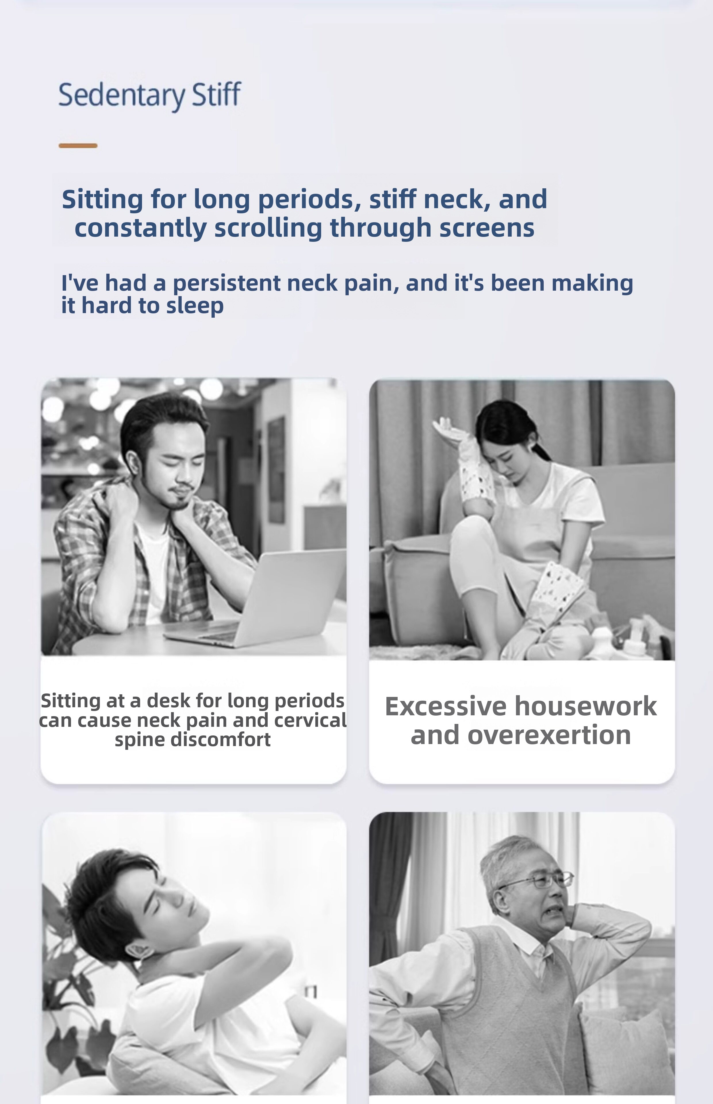 Ergonomic Cervical Memory Foam Pillow