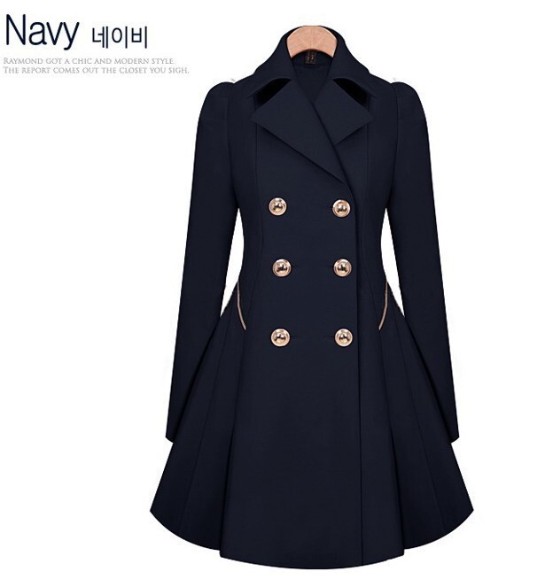 Mid-length commuter coat