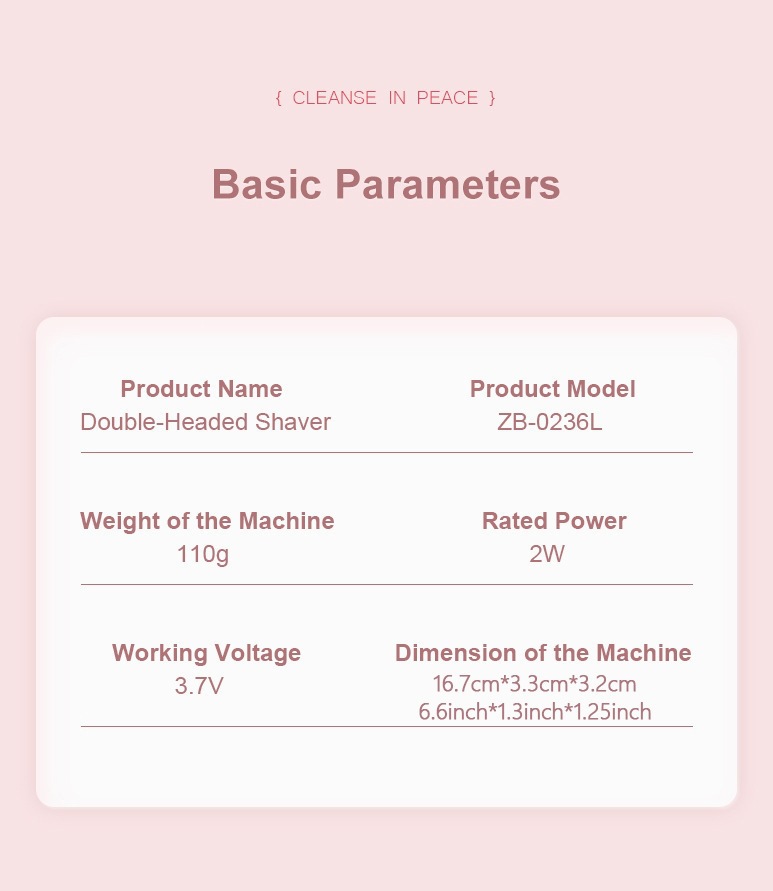 electric hair remover