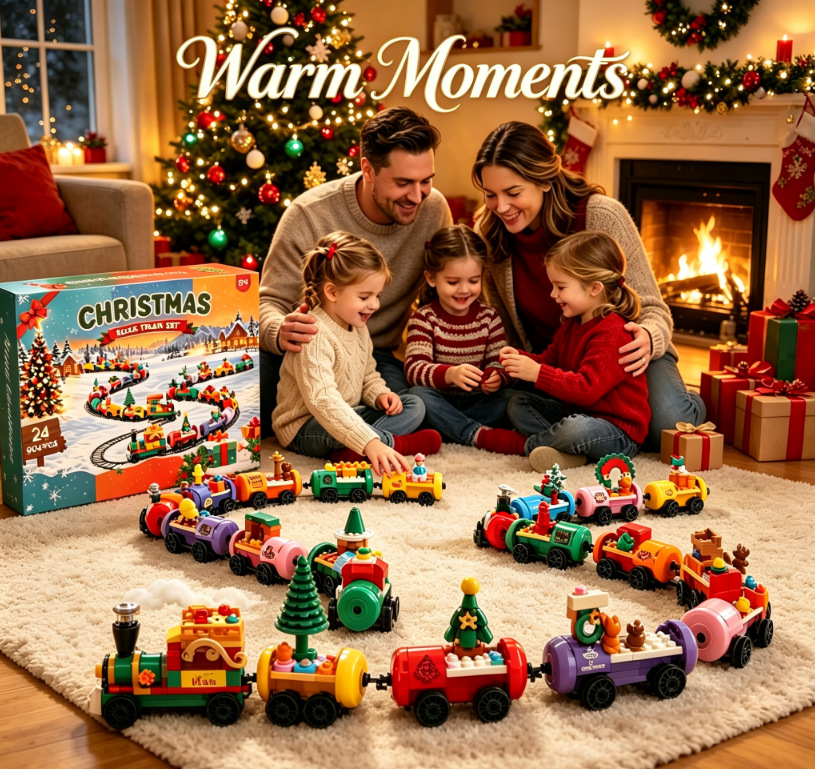 Christmas Countdown Building Block Set