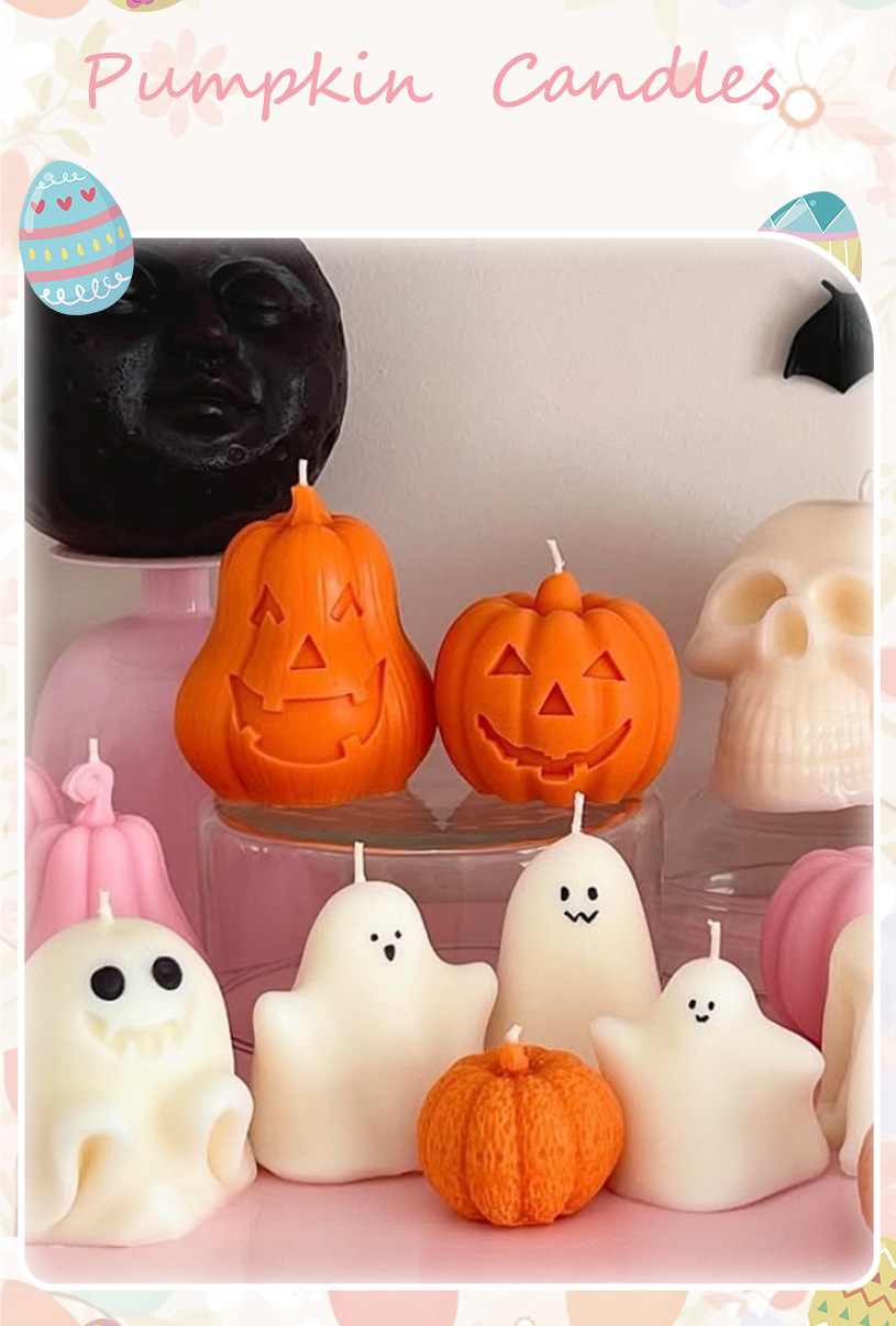 Pumpkin Shaped Scented Candle