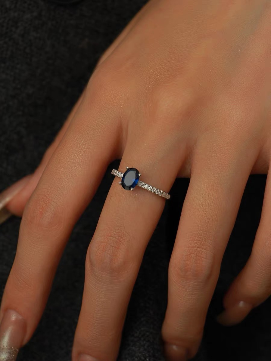 Natural Gemstone Birthstone Ring