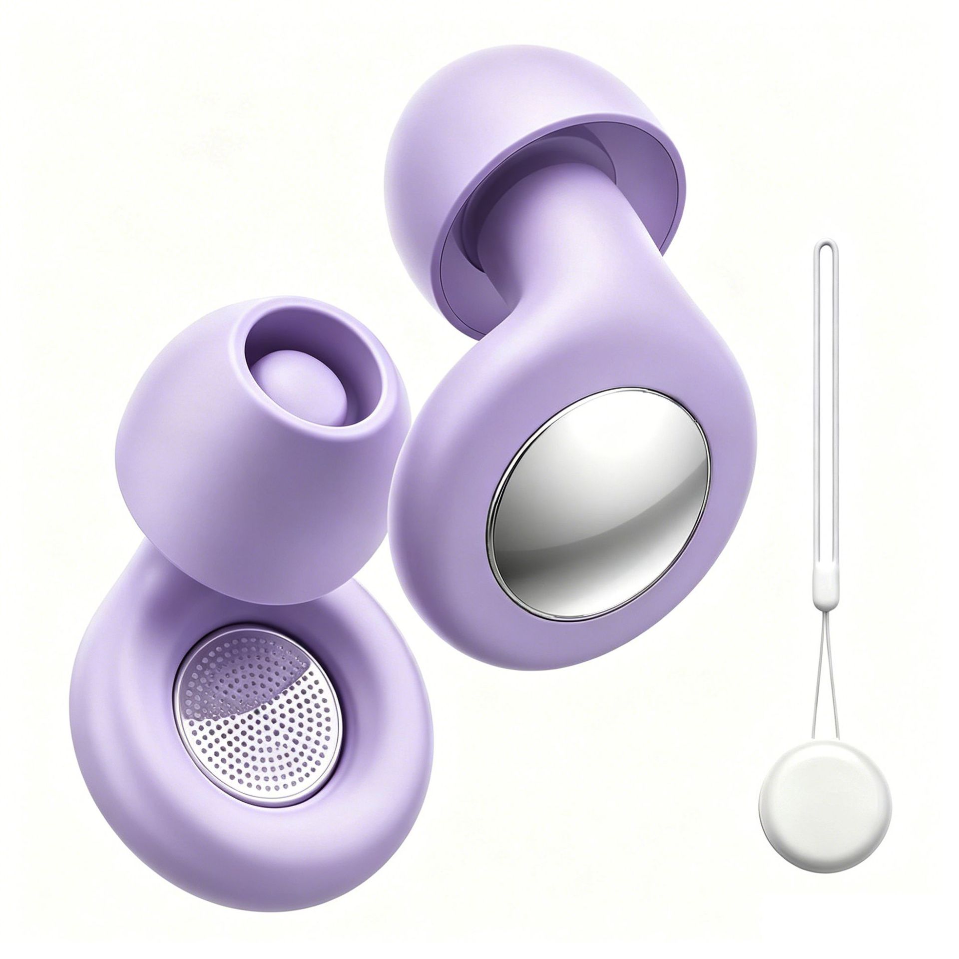 Noise Cancelling Silicone Earplugs with Lanyard