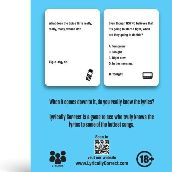 Music Quiz Card Game