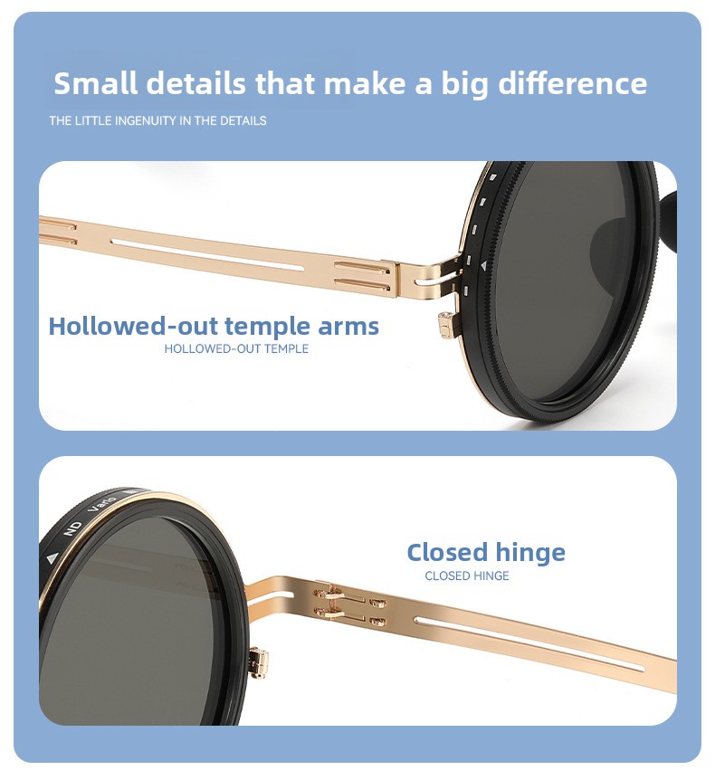 Adjustable Foldable Polarized Sunglasses