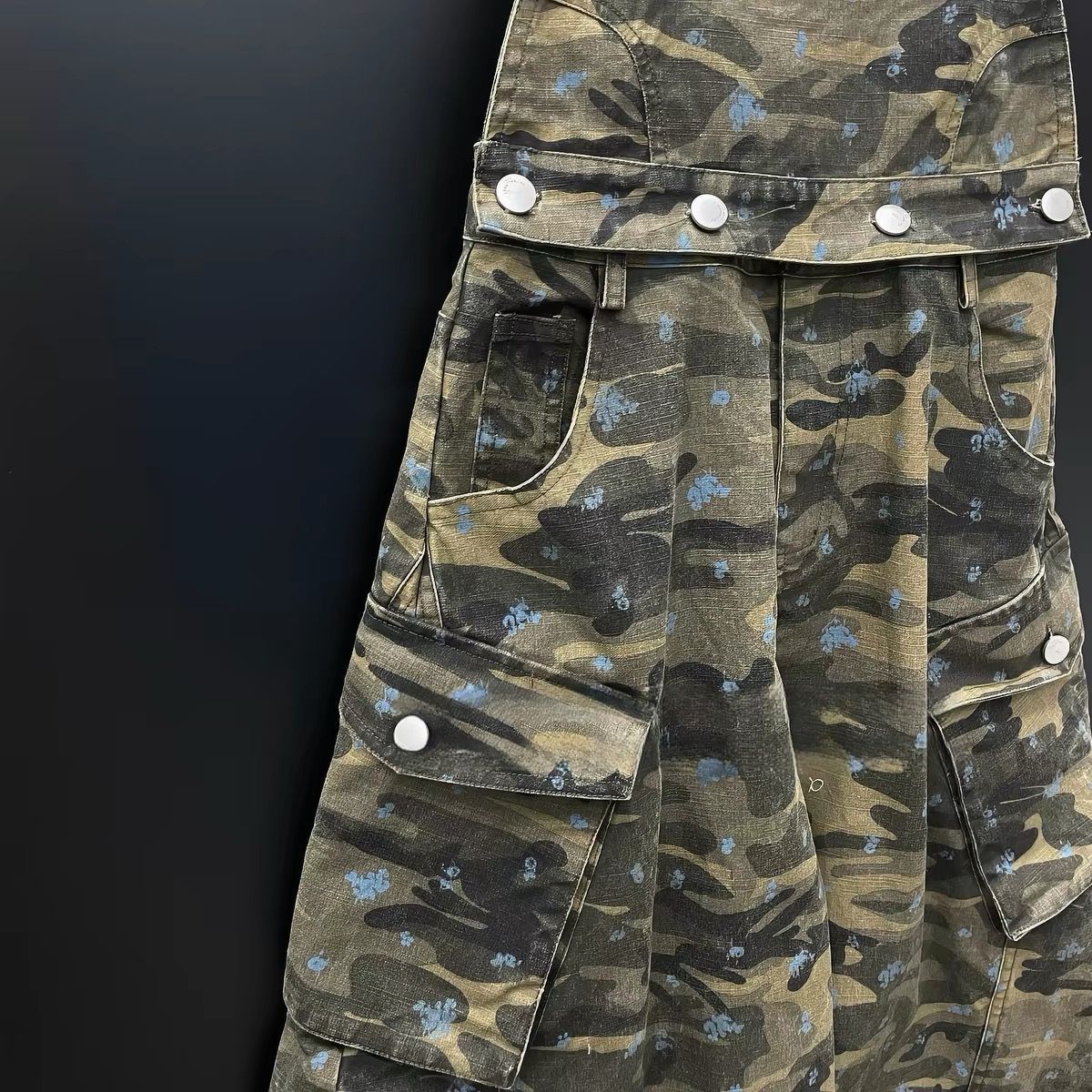 Loose Casual Retro American-style Detachable Casual Pants