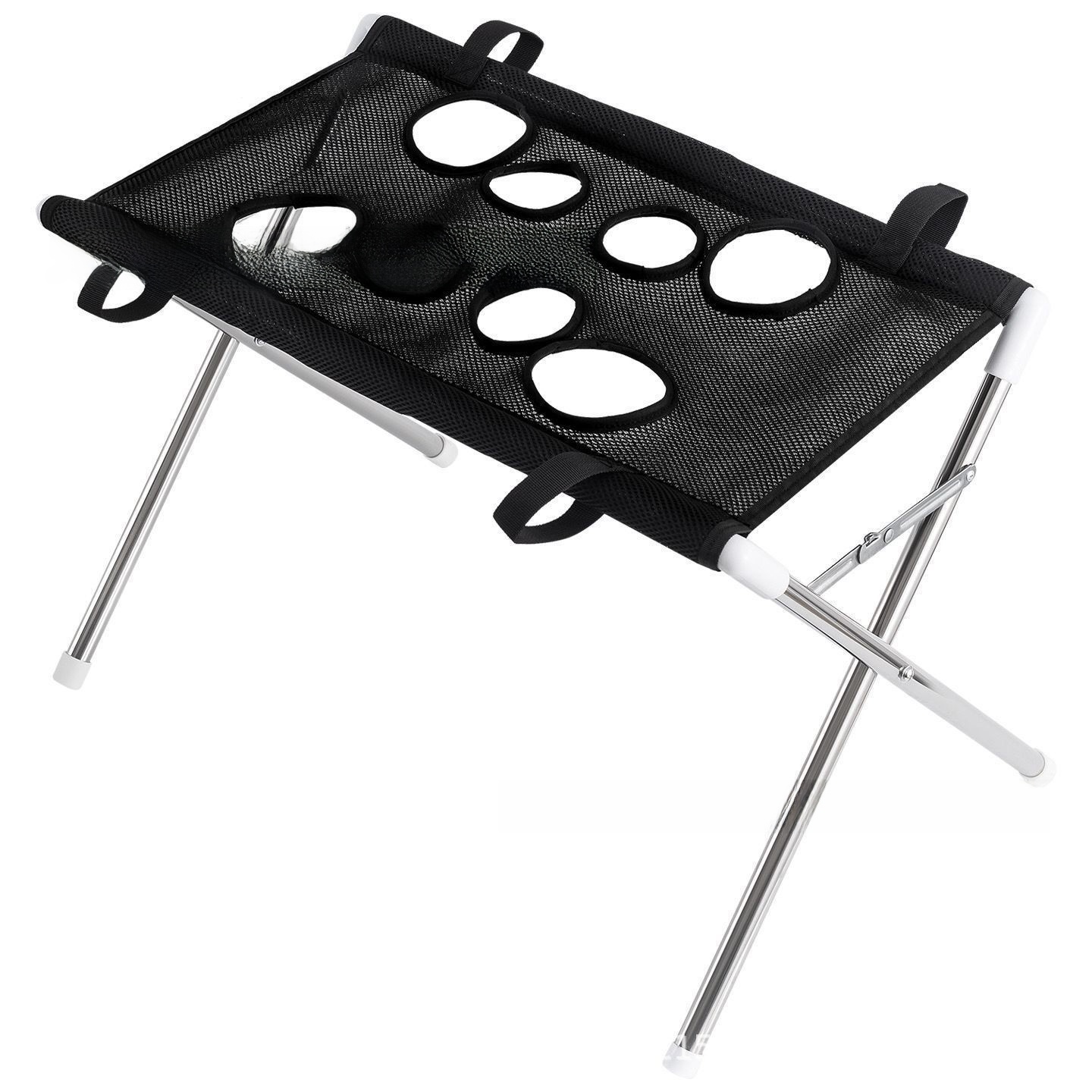 Foldable Pet Bathing Stand with Non-Slip Mesh