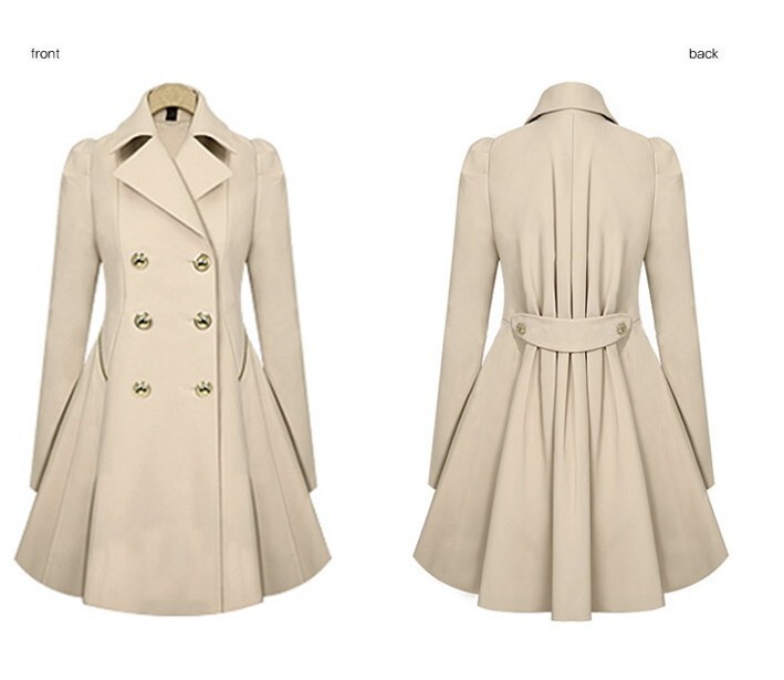 Mid-length commuter coat