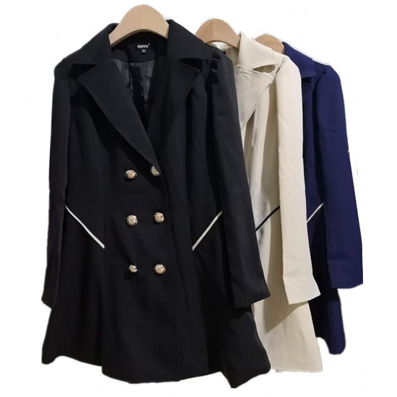 Mid-length commuter coat