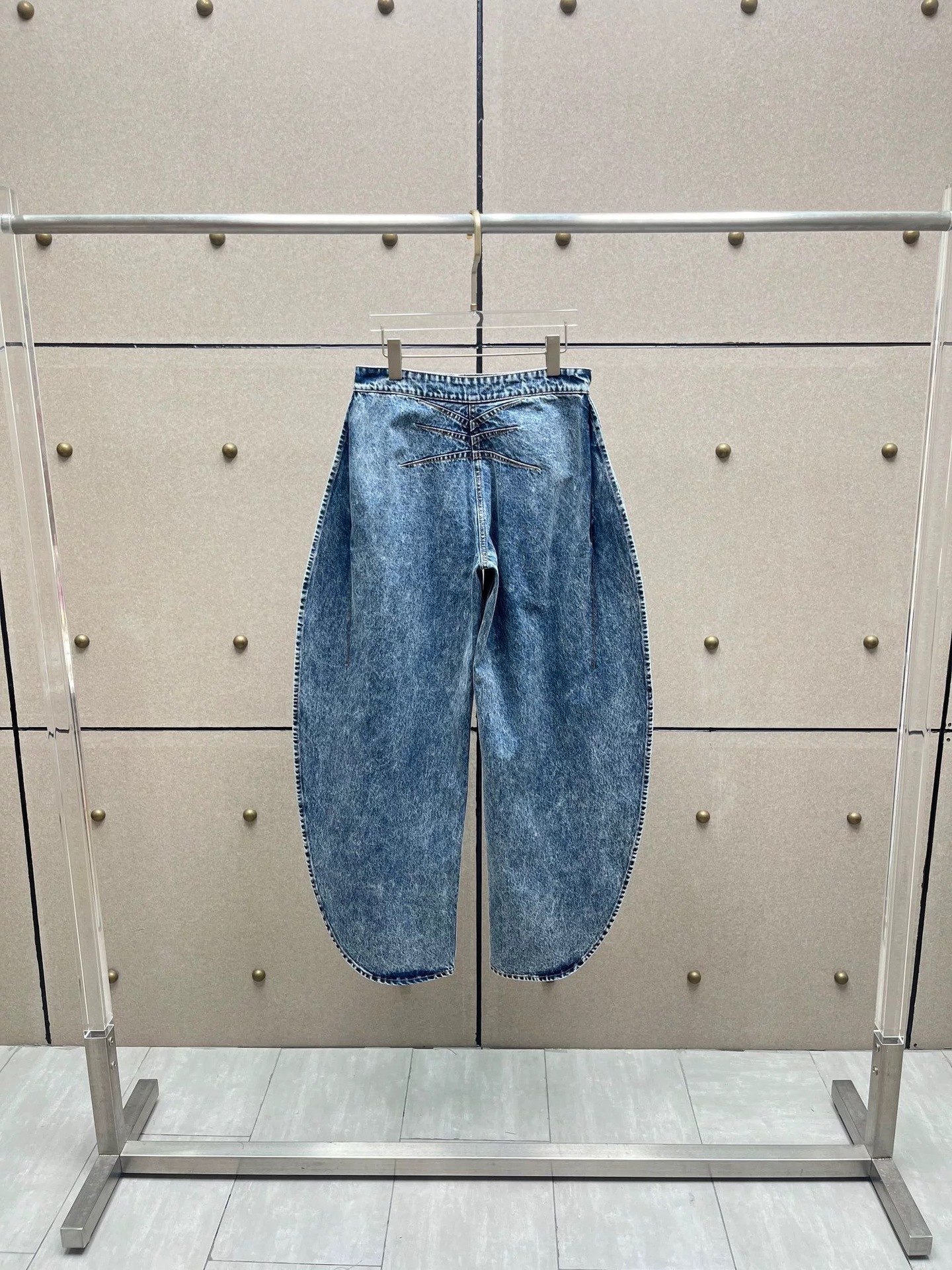 Retro Denim Waistcoat and Jeans Set