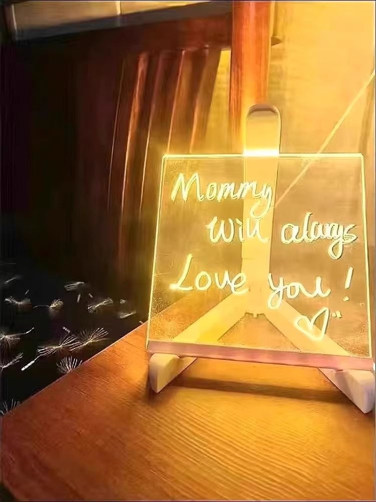 DIY luminous drawing board stall - transparent type