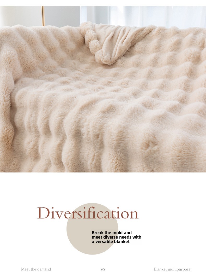 Flannel Coral Fleece Blanket