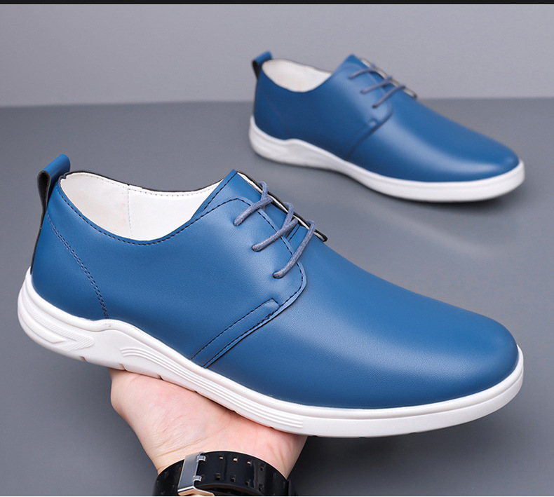 Genuine leather casual shoes