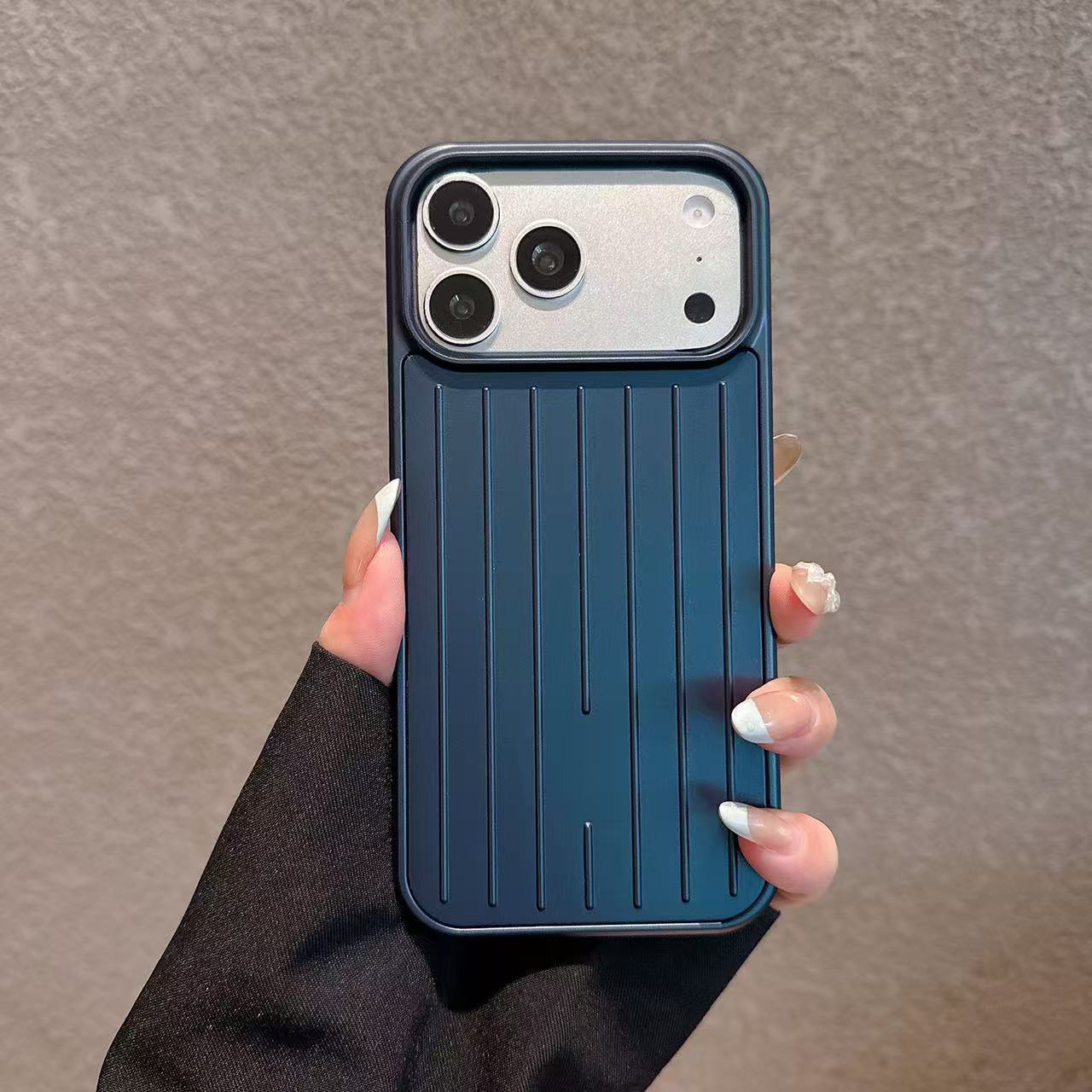 Metal Stripe Phone Case for iPhone Series