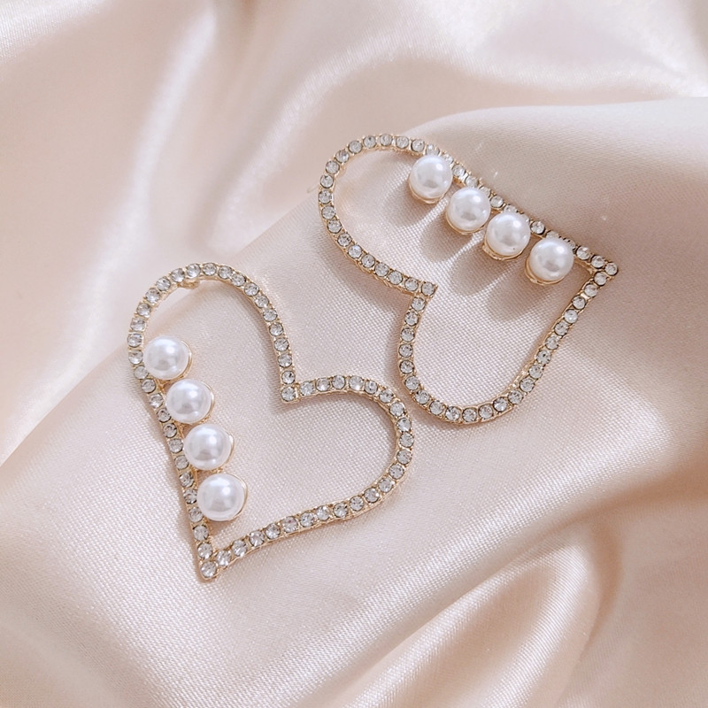 Diamond Dropping Oil Earrings Niche All-match Elegant Earrings