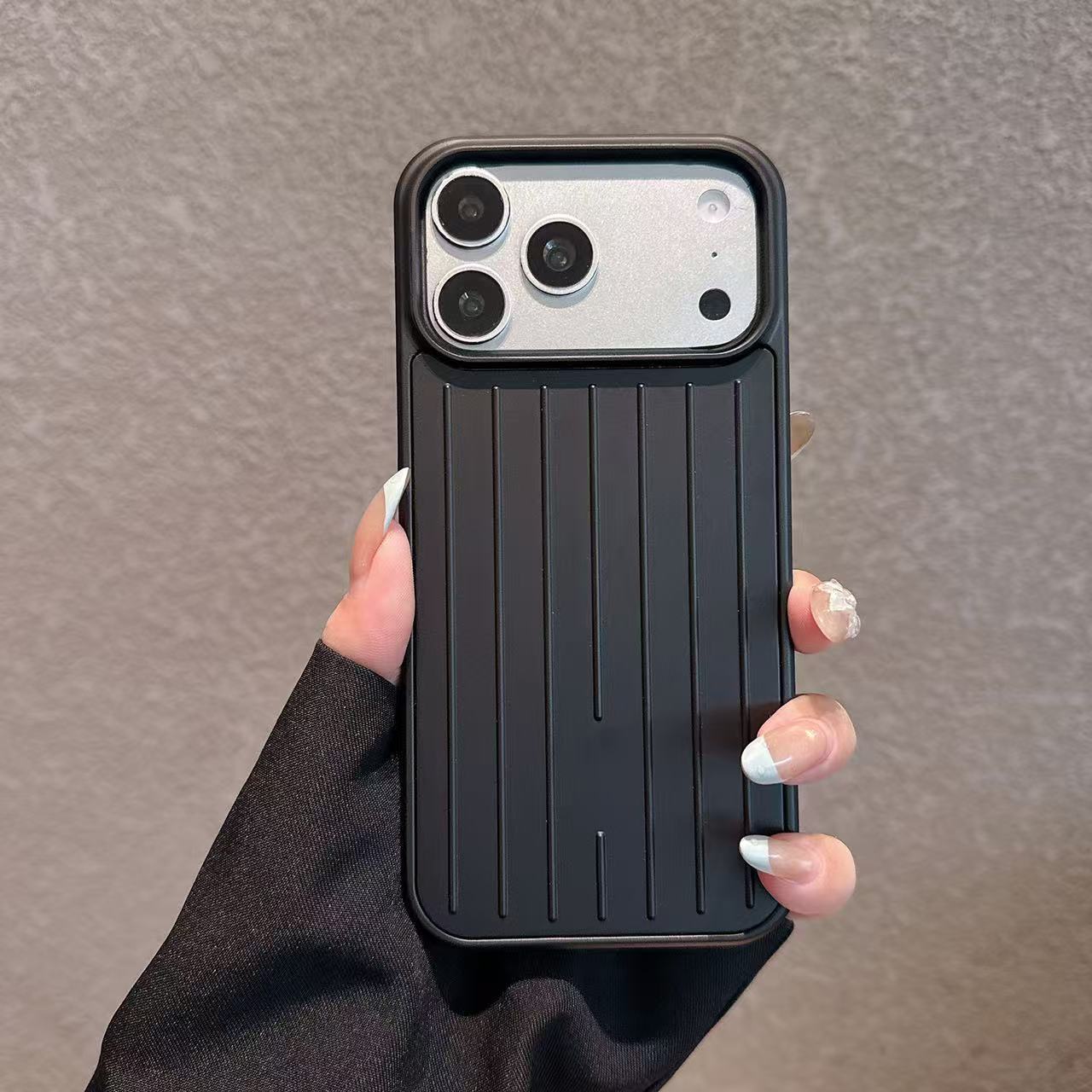 Metal Stripe Phone Case for iPhone Series