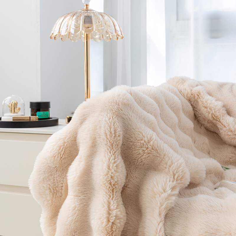 Flannel Coral Fleece Blanket