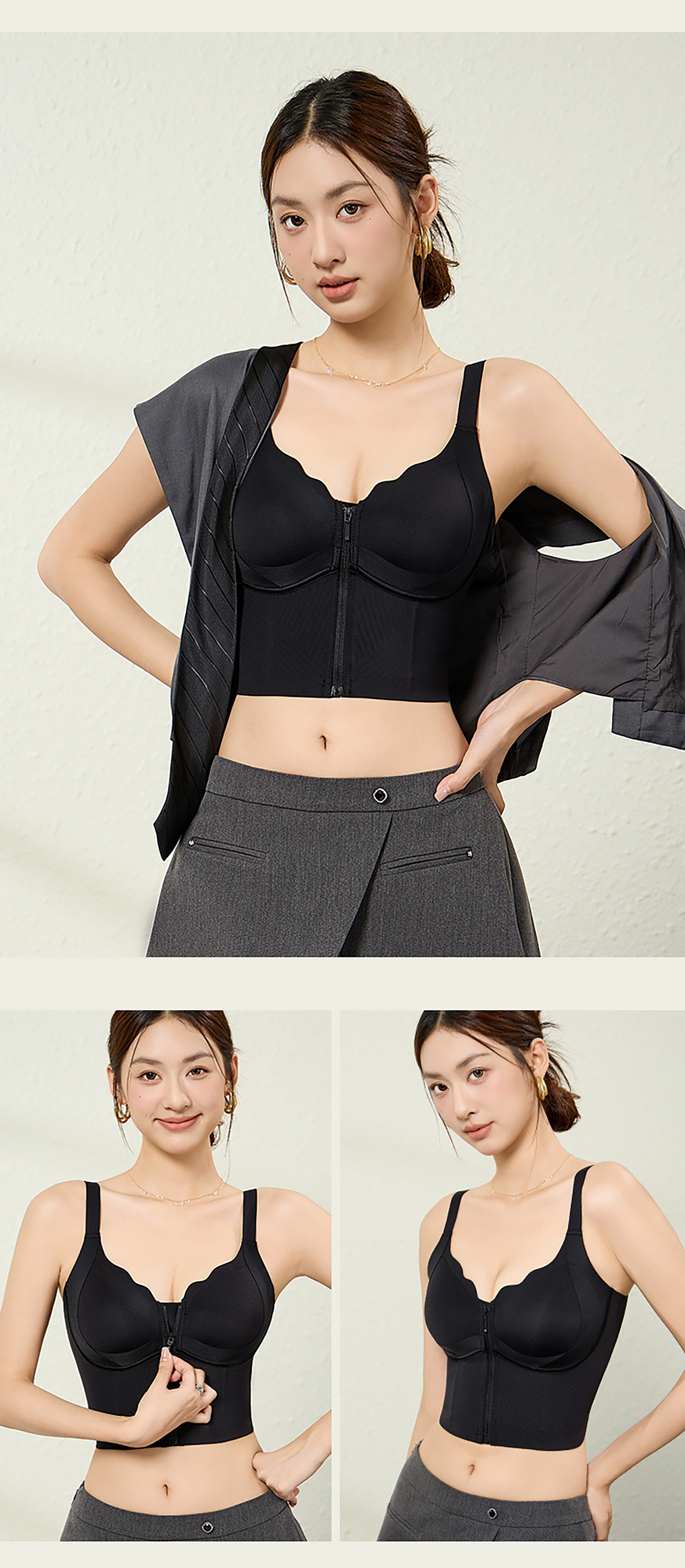 Women's strappy tank top