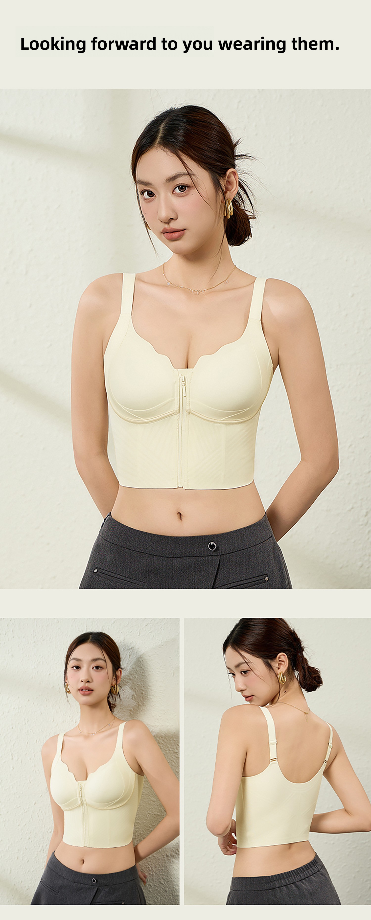 Women's strappy tank top