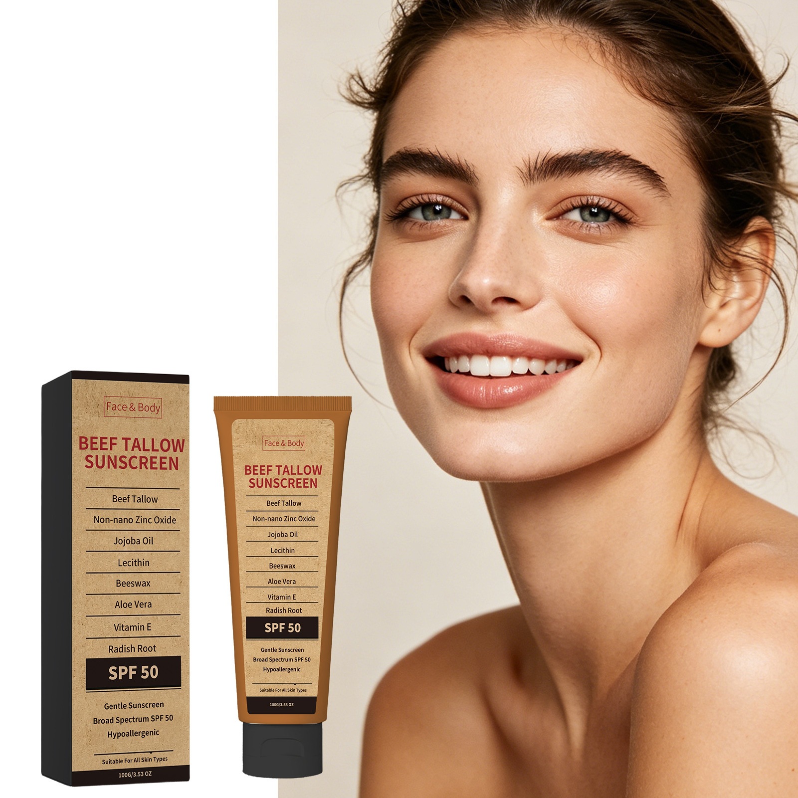 Beef Fat Moisturizing Protective Cream