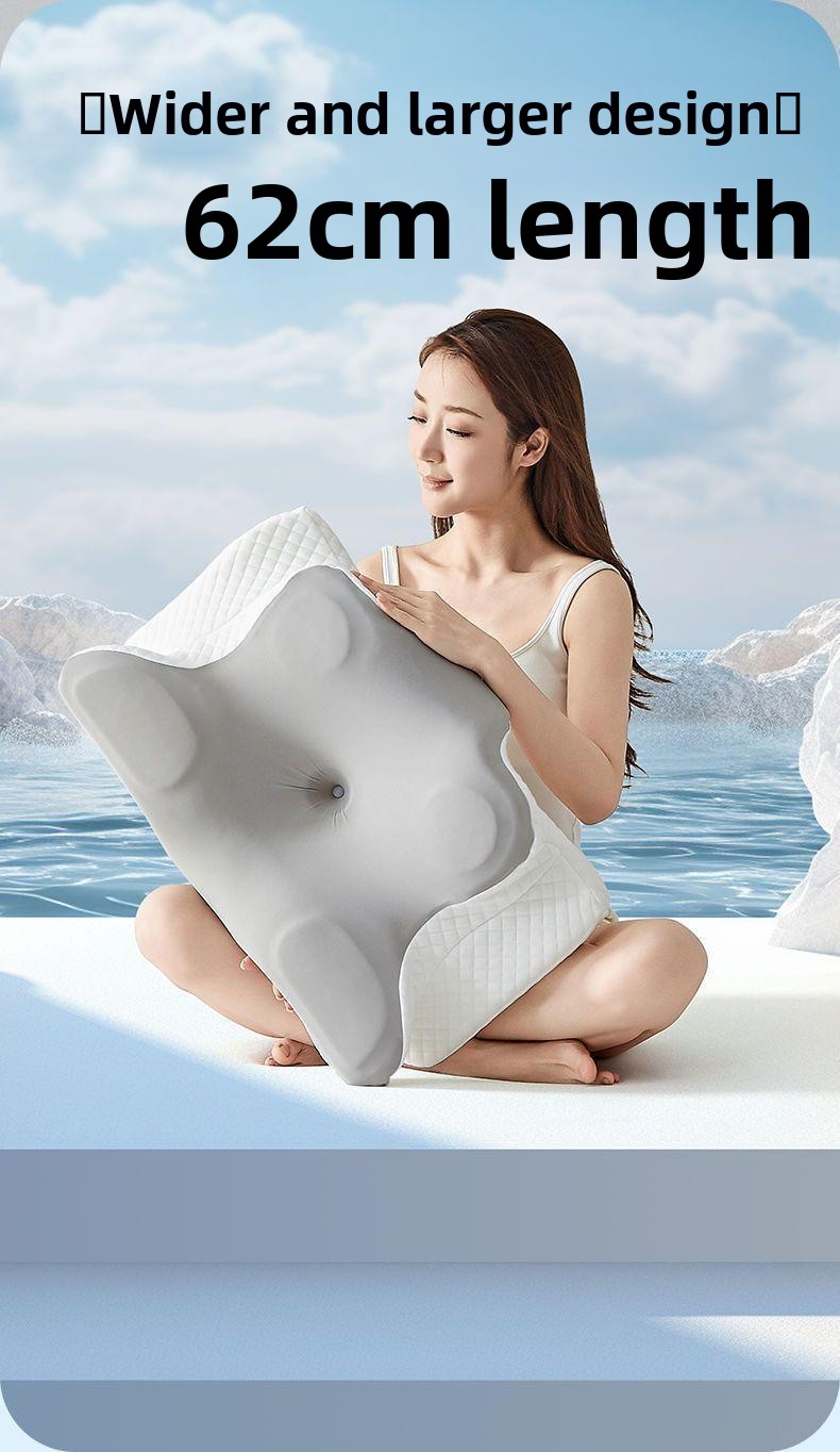 Butterfly-shaped ergonomic pillow