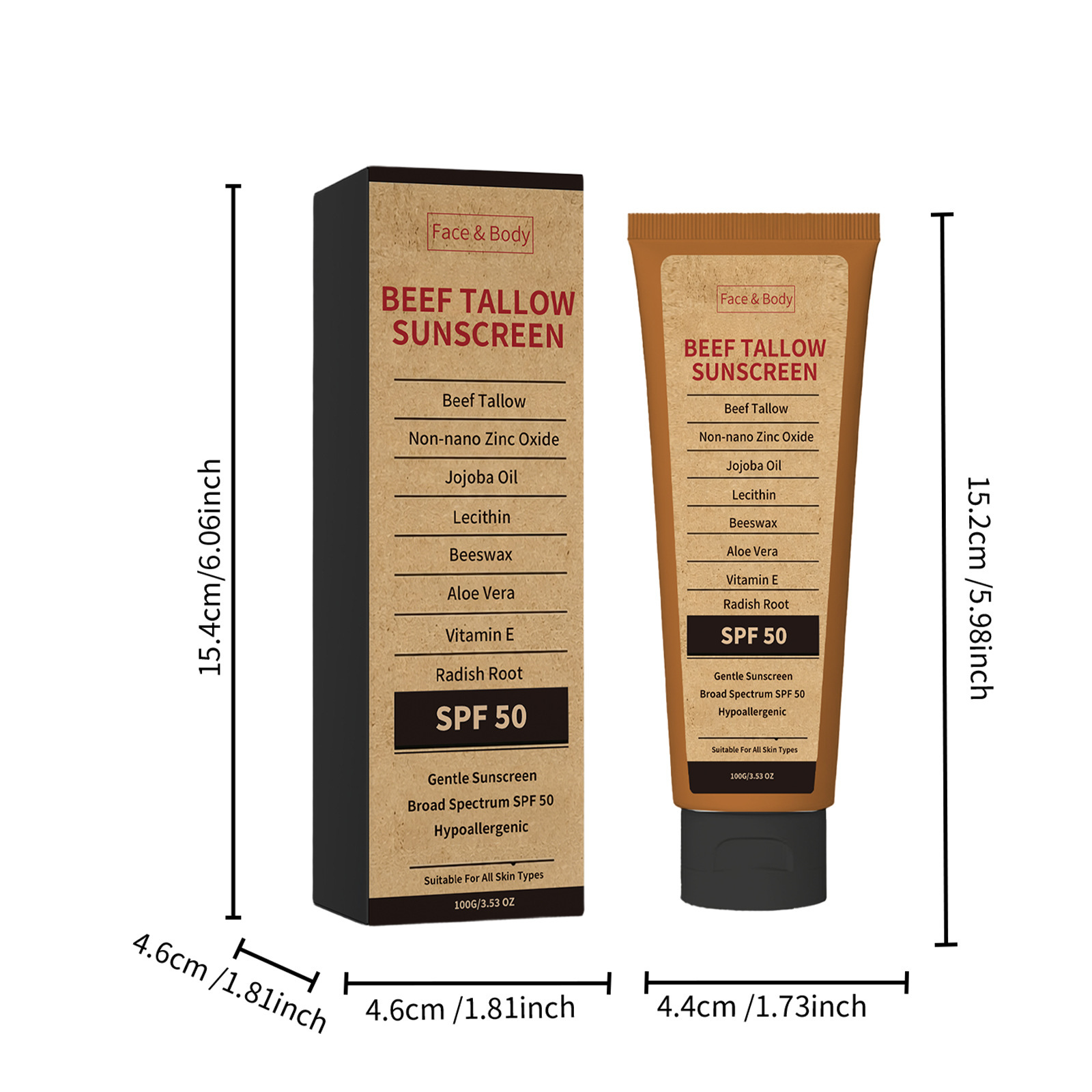 Beef Fat Moisturizing Protective Cream