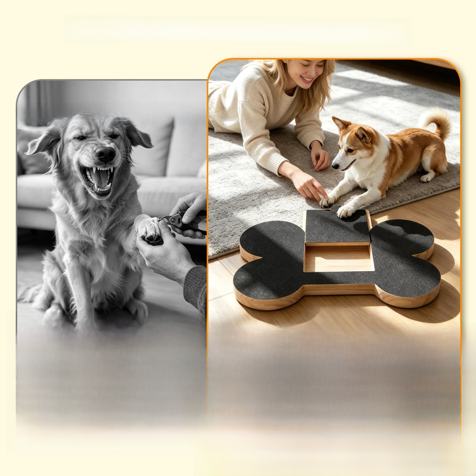 Pet scratching board