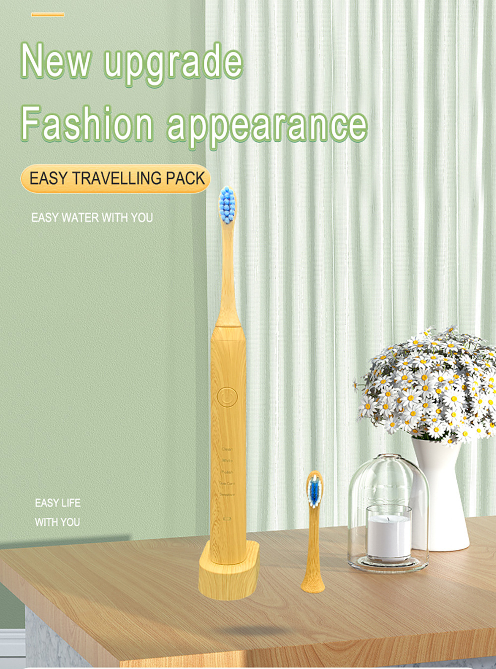 Organic bamboo toothbrush