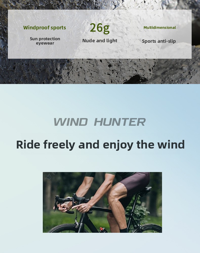 Sport Cycling Glasses with Interchangeable Lenses
