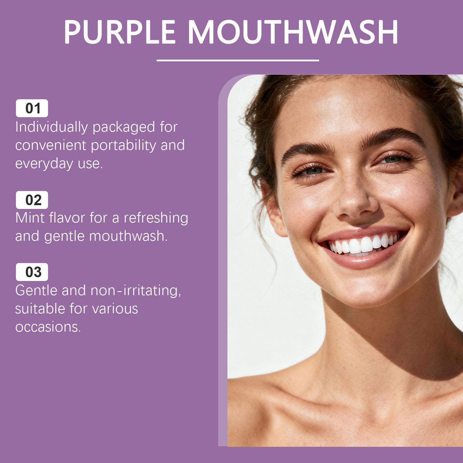 Mouthwash Portable Strip Gargle
