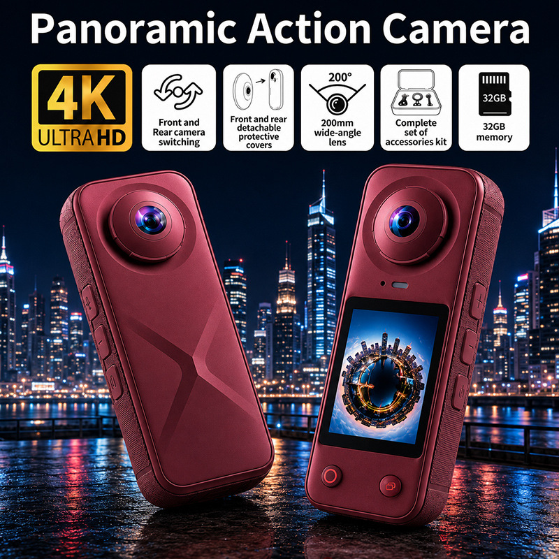Pocket sports camera