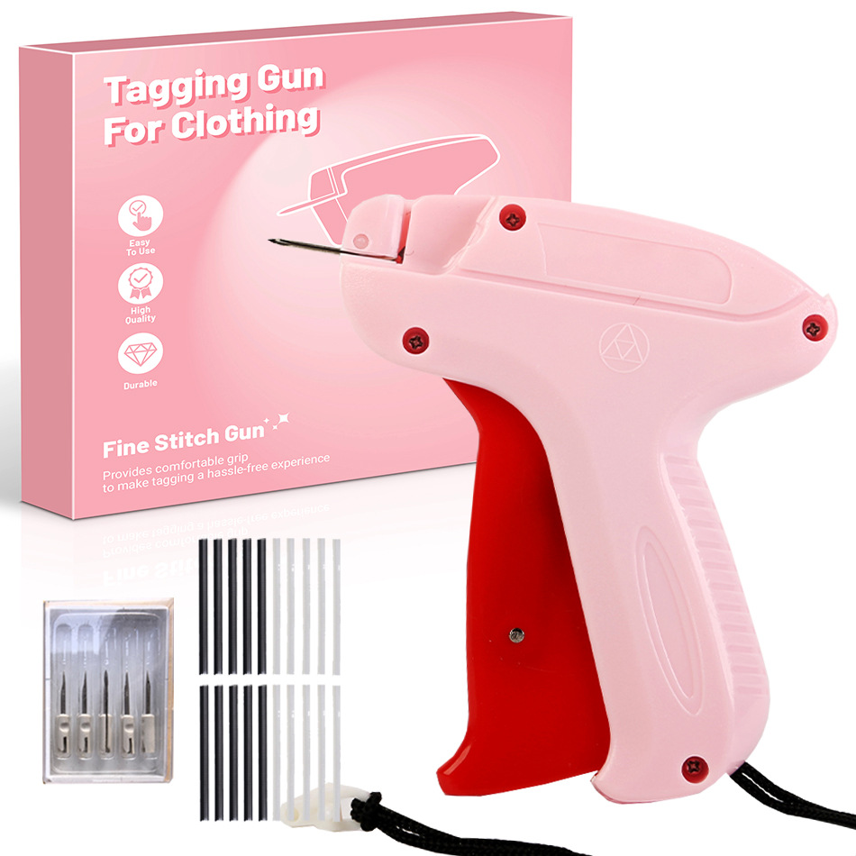 Manual needle-threading label sewing machine