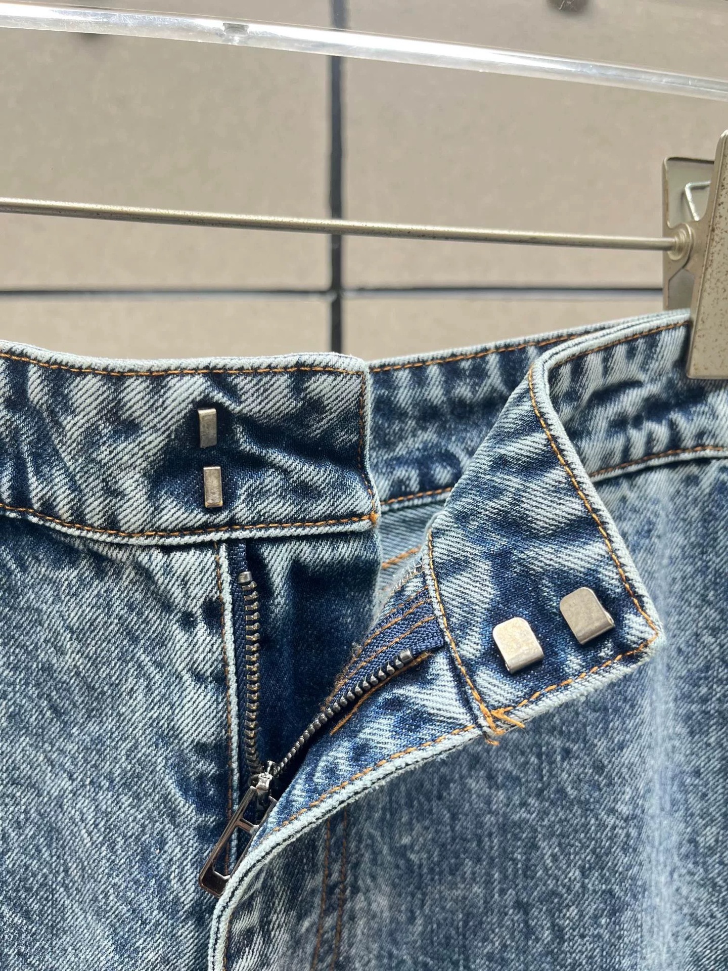 Retro Denim Waistcoat and Jeans Set