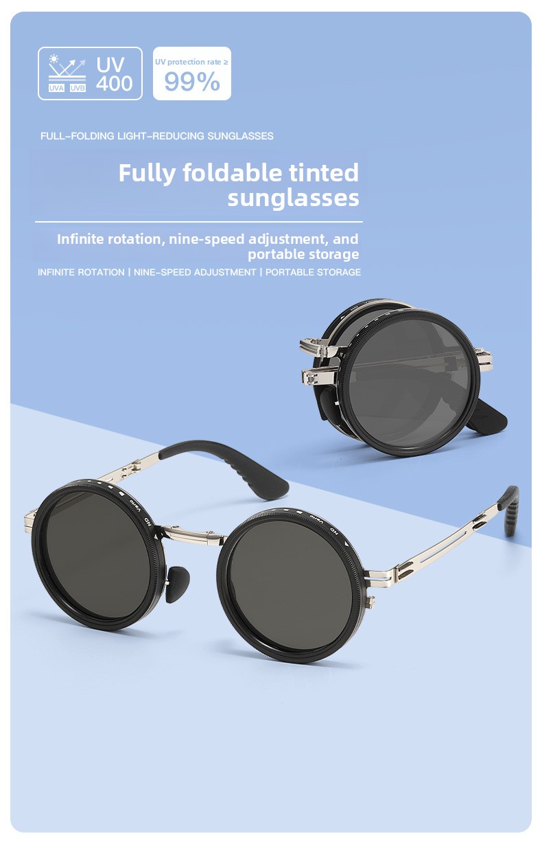 Adjustable Foldable Polarized Sunglasses