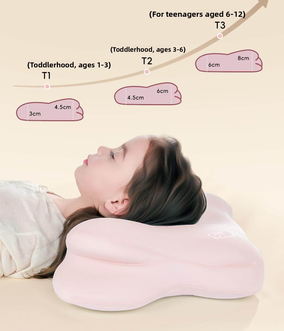 Children's Memory Foam Neck Pillow