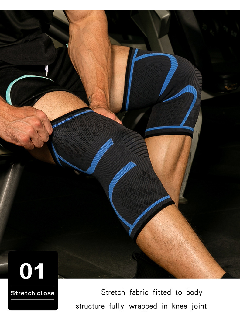 Knitted Nylon Sports Knee Pads