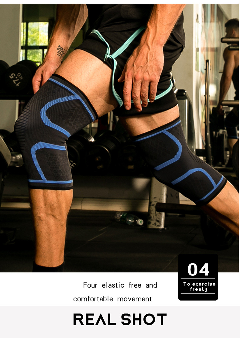 Knitted Nylon Sports Knee Pads