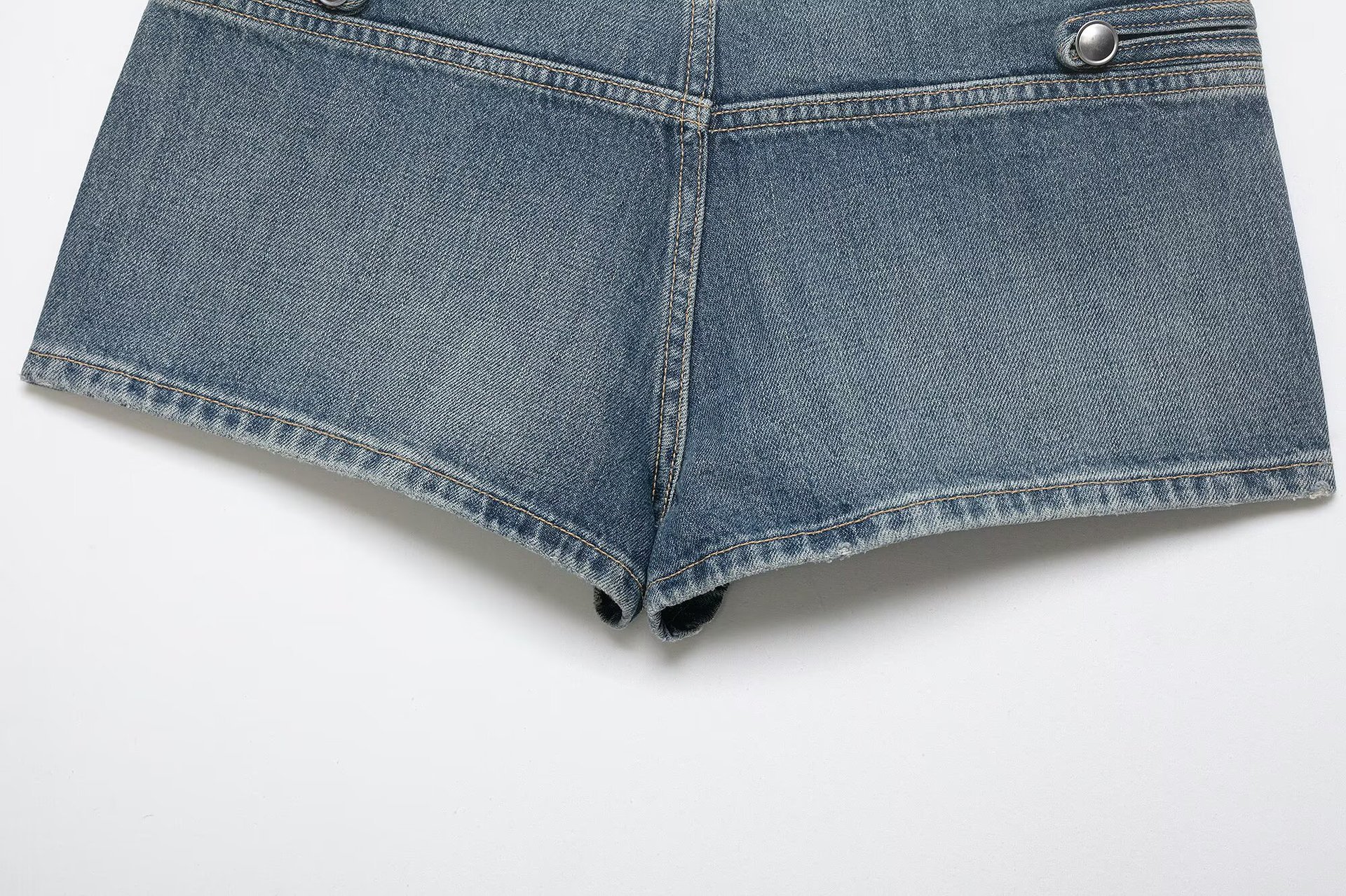 Women's Denim Jacket and Shorts Set